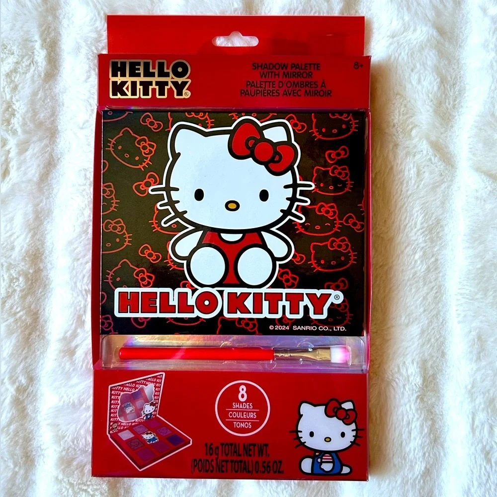 Townley Girl PETA Approved Sanrio Hello Kitty Eyeshdow Palette with Mirror